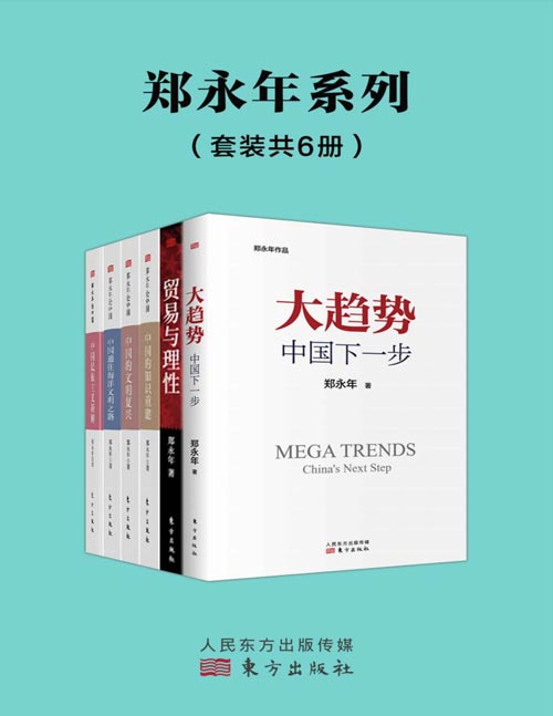 郑永年论中国系列（套装6册） 代表作贸易与理性、中国民族主义新解、中国的知识重建、大趋势：中国下一步等作品