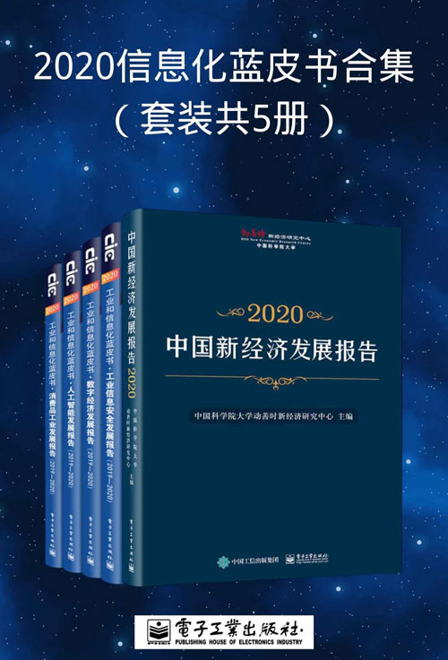 2020信息化蓝皮书合集（套装共5册） 深入分析研判数字经济、工业信息安全、人工智能、新兴产业、消费品工业等重点领域的最新态势和发展趋势