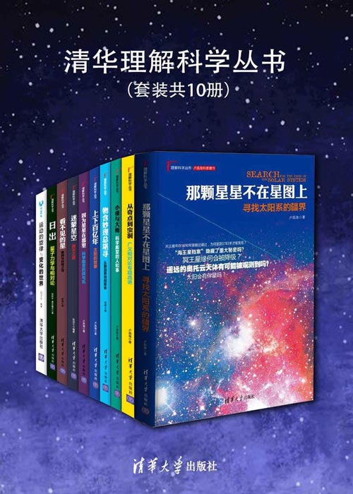清华理解科学丛书（套装共10册）选取独特视角，讲述现代物理学中的重要现象 扫盲必读趣味科普书