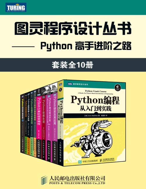 图灵程序设计丛书：Python 高手进阶之路（套装全10册）一套书搞定Python编程所有知识点！从小白到高手！