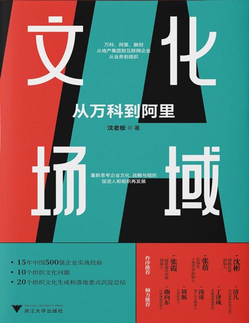 《文化场域：从万科到阿里》中国500强企业实战经验，10个组织文化问题，20个组织文化生成和落地要点总结 从地产集团到互联网企业，从业务到组织，重新思考企业文化、战略与组织，促进人和组织再发展