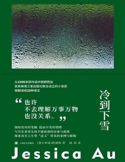 《冷到下雪》2023年澳大利亚总理文学奖获奖作品 ,写尽东亚母女间不露痕迹的亲密与疏离，探索被“意义”束缚的人生是否可能解脱