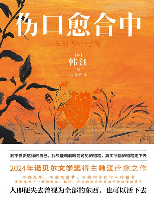 《伤口愈合中》2024年诺贝尔文学奖得主韩江疗愈之作首次引进！不要失眠，不要做噩梦，不要相信任何人的指责。写给对生活感到疲惫和陌生的你，人即便失去曾视为全部的东西，也可以活下去。越痛的感觉越能认识真实的自我，找到改变和疗愈的方法。