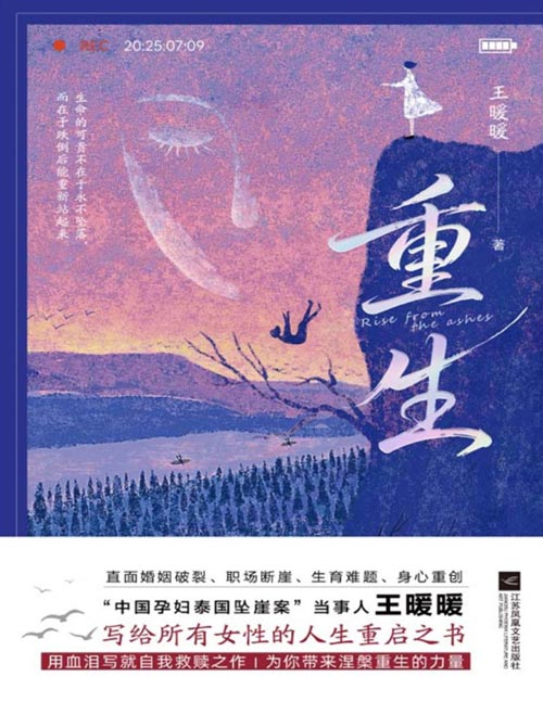 《重生》中国孕妇泰国坠崖案当事人王暖暖 写给所有女性的人生重启之书 直面婚姻破裂、职场断崖、生育难题、身心重创；用血泪写就自我救赎之作，为你带来涅槃重生的力量。