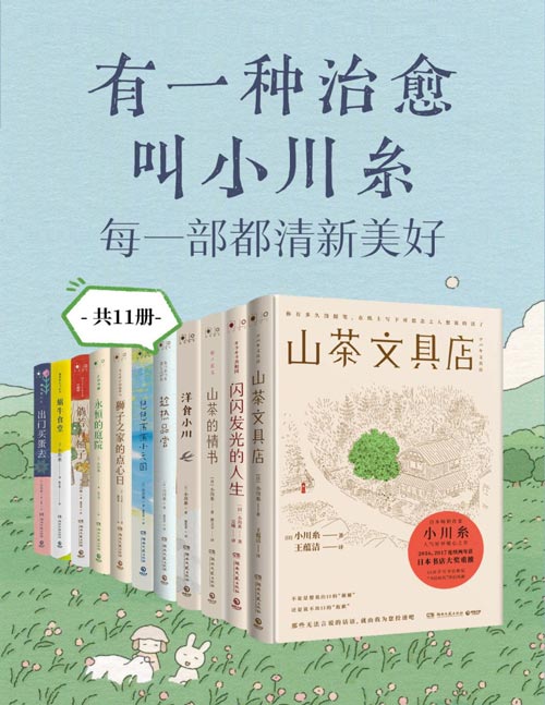 有一种治愈，叫小川糸：每一部都清新美好（共11册）疗愈系代表作家小川糸，一如既往笔调清冽，散发着令人舒服的感性。貌似波澜不惊，却有直抵人心的犀利，不经意就被她戳中。