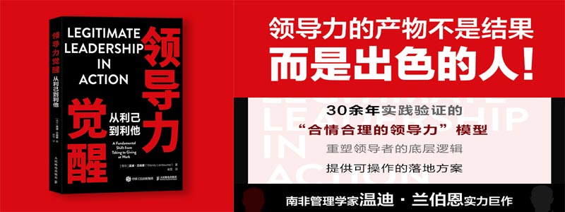 《领导力觉醒：从利己到利他》南非管理学家30年实证，重塑导力模型，颠覆传统管理逻辑，从
