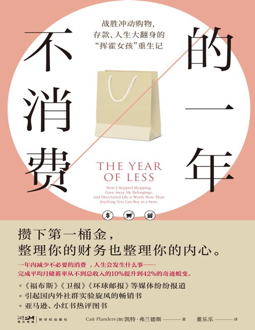 《不消费的一年》整理你的财务也整理你的内心 引发无数人效仿的“重启人生”指南 一本让你从“挥霍女孩”蜕变为“清醒生活者”的重生指南！